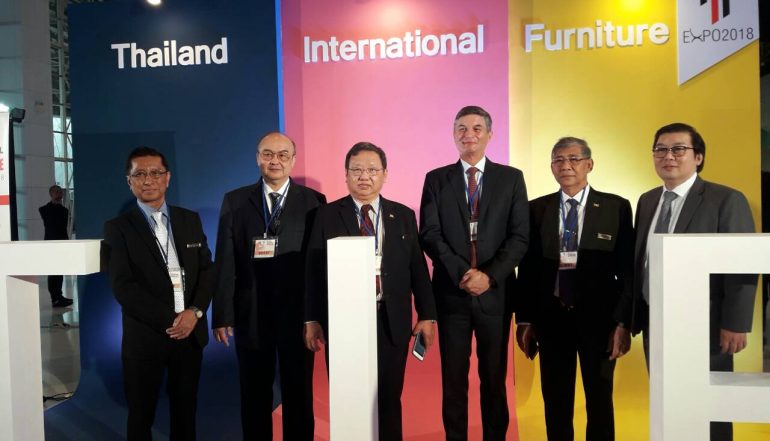 Thai International Fair(TIF) ဖြင့္ပြဲအခမ္းအနားသို႕တက္ေရာက္